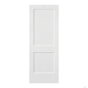 2 Panel Flat door slab, front view
