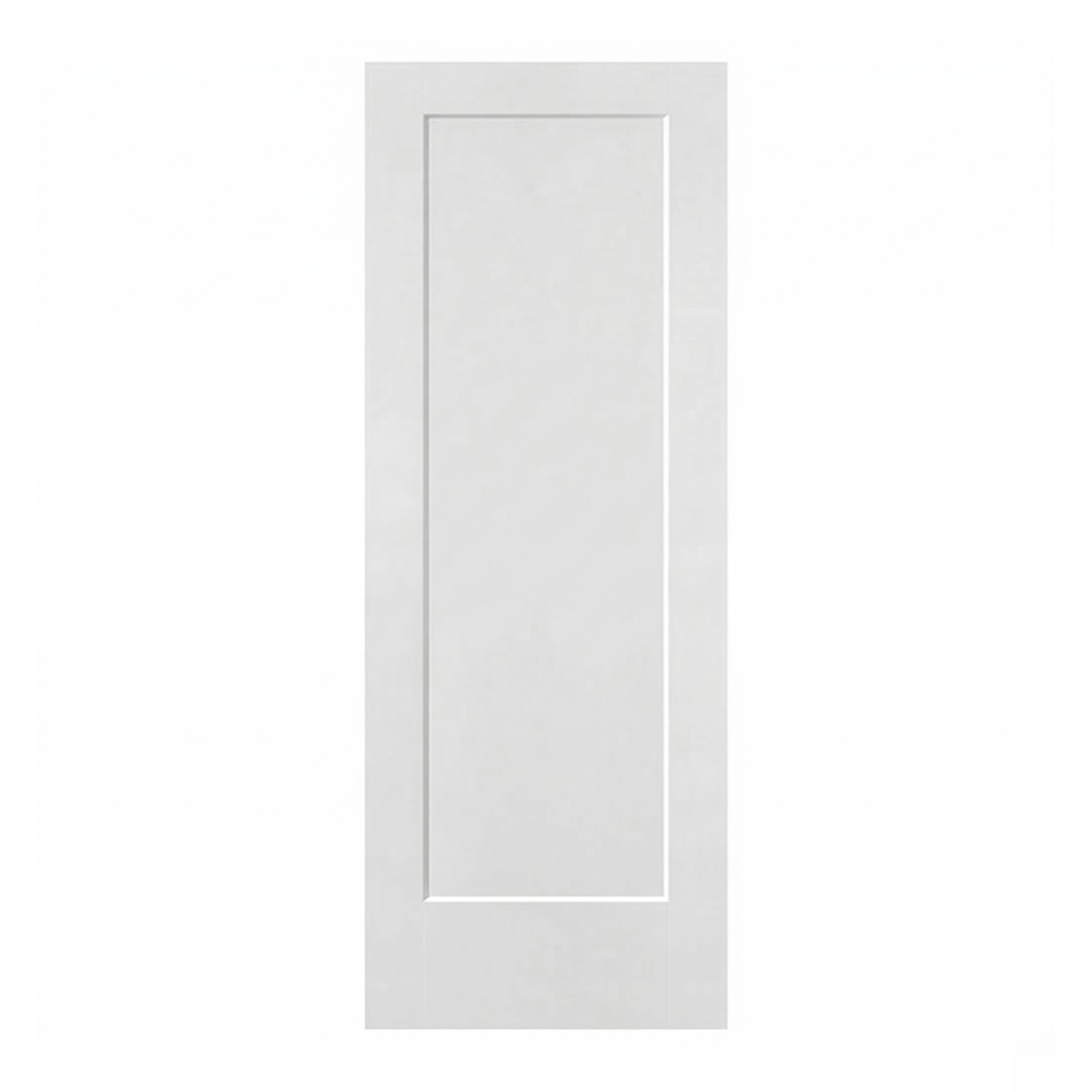 1 Panel Flat door slab, front view