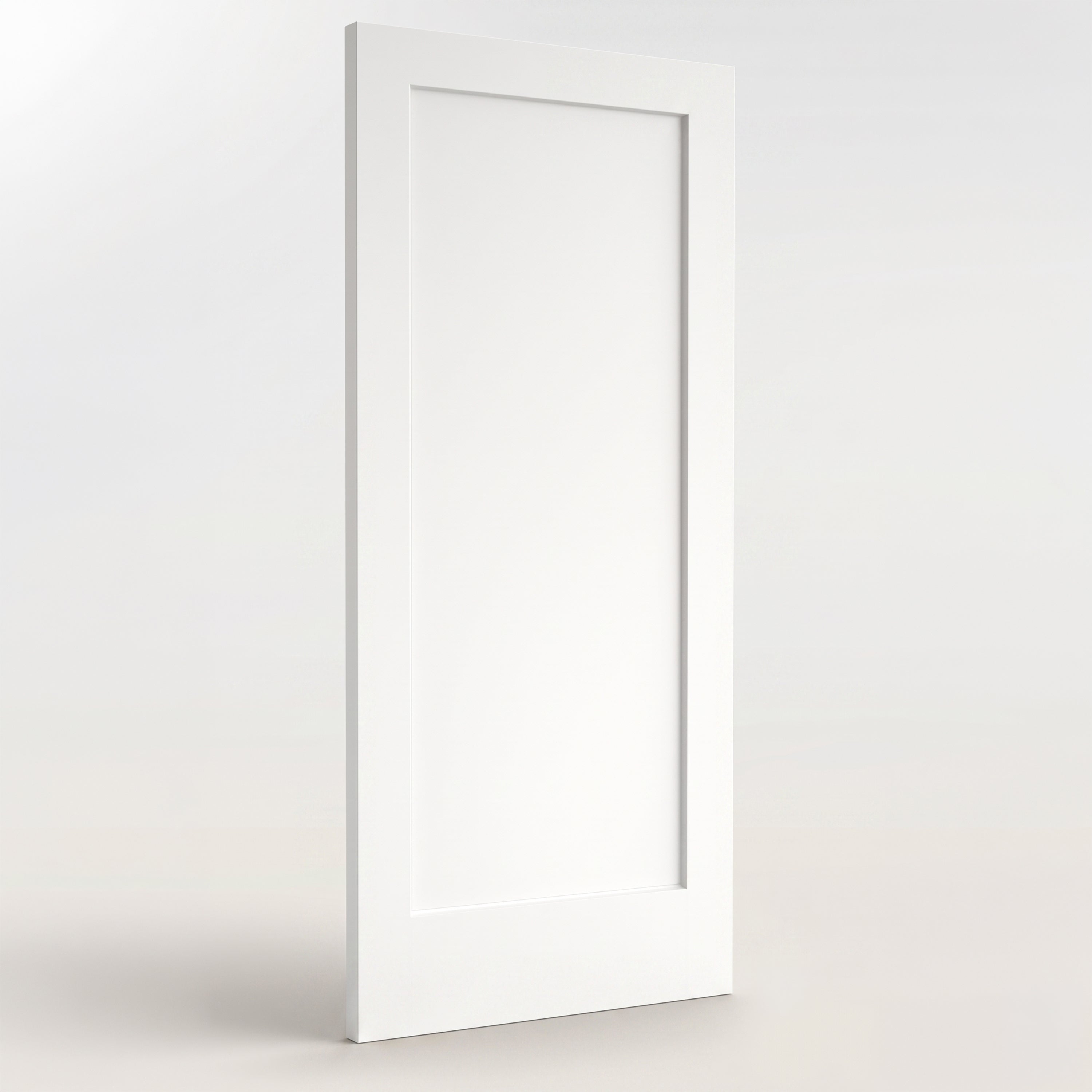 1 Panel Shaker door slab, front view